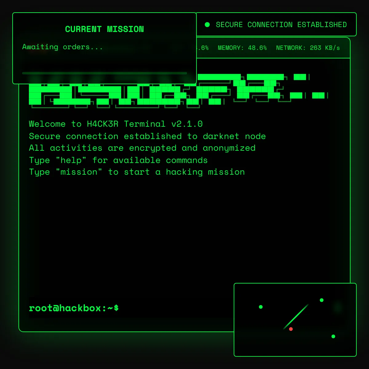 H4CK3R Terminal