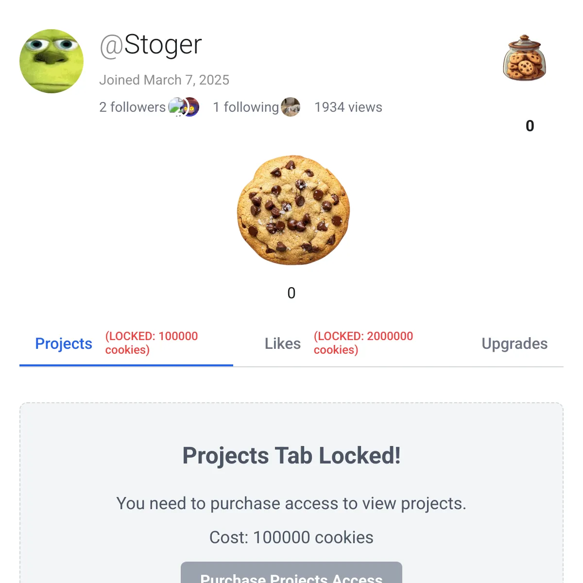 the project is loading