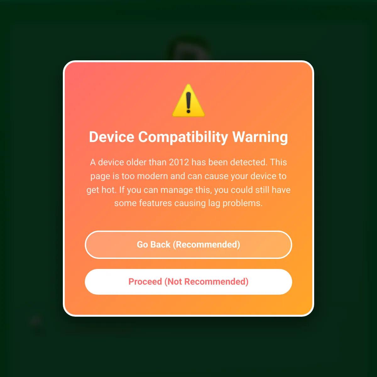 the project is loading