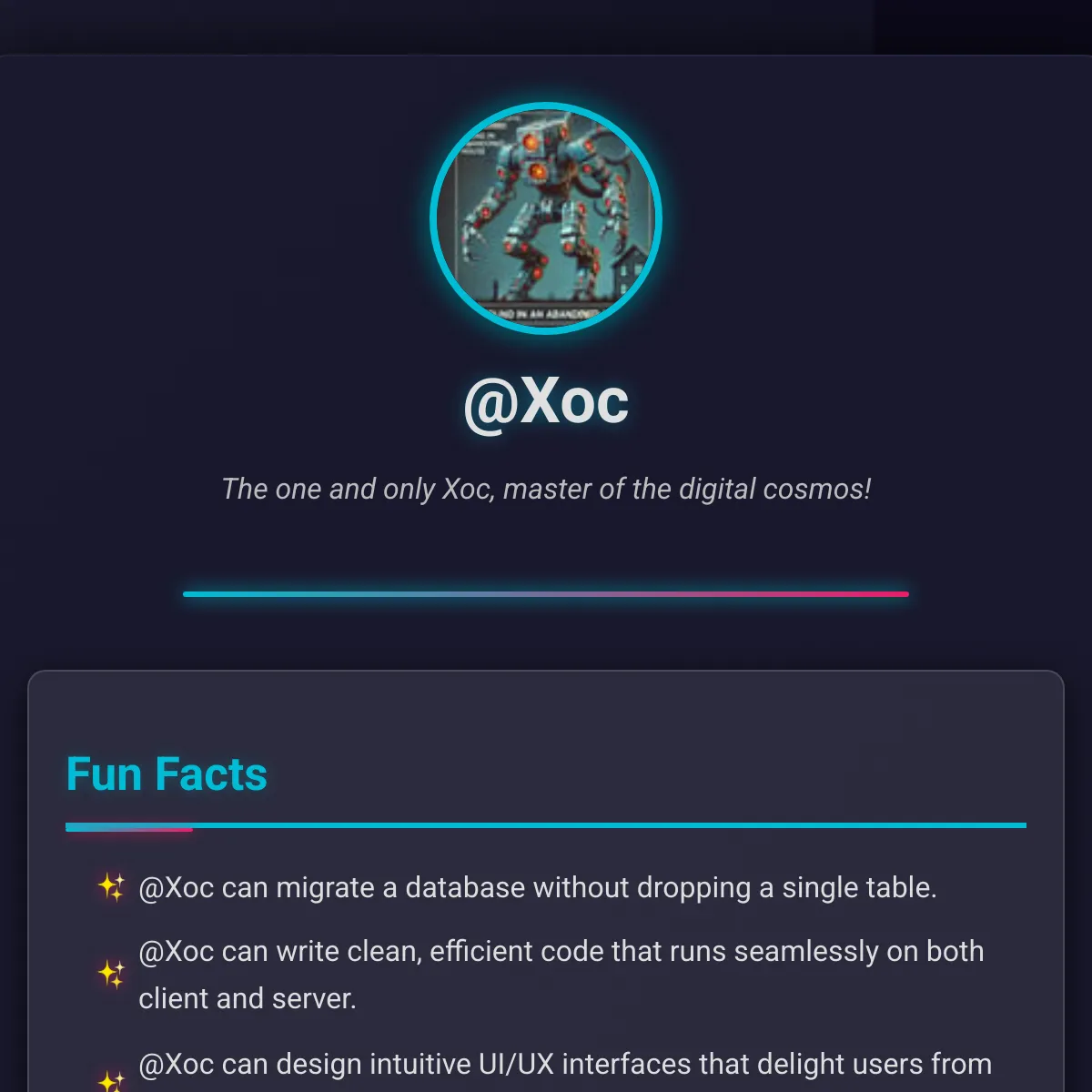 the project is loading