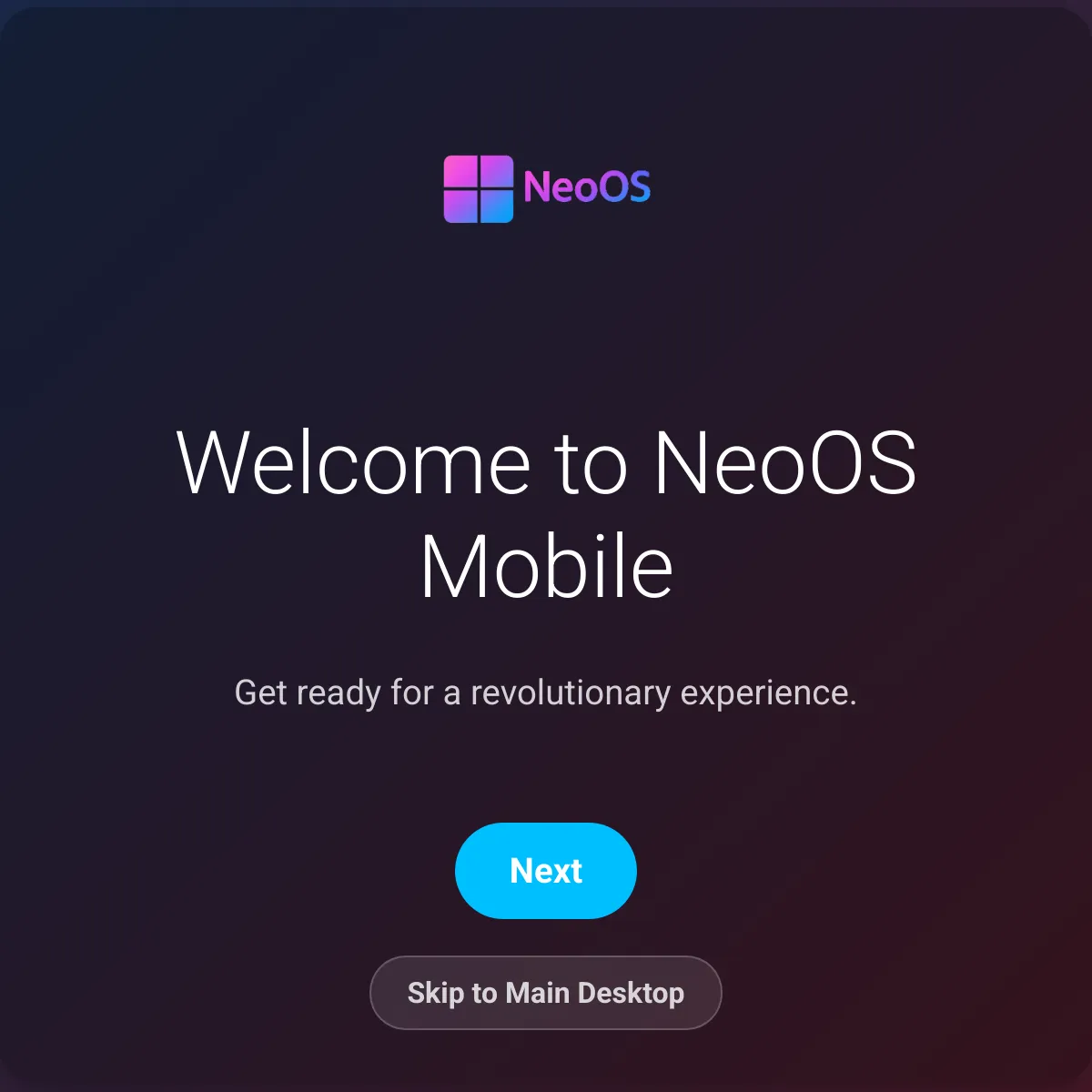 the project is loading