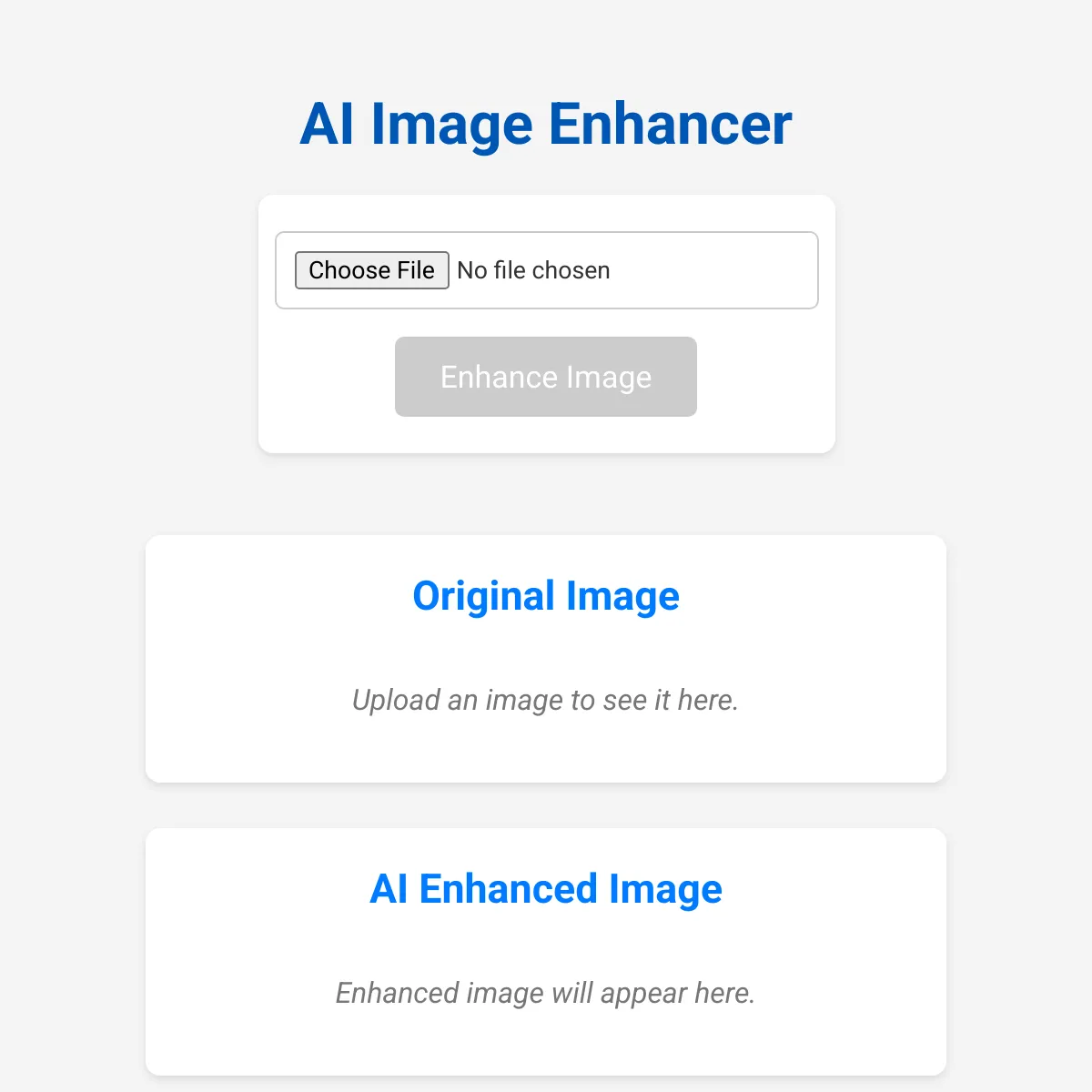 the project is loading