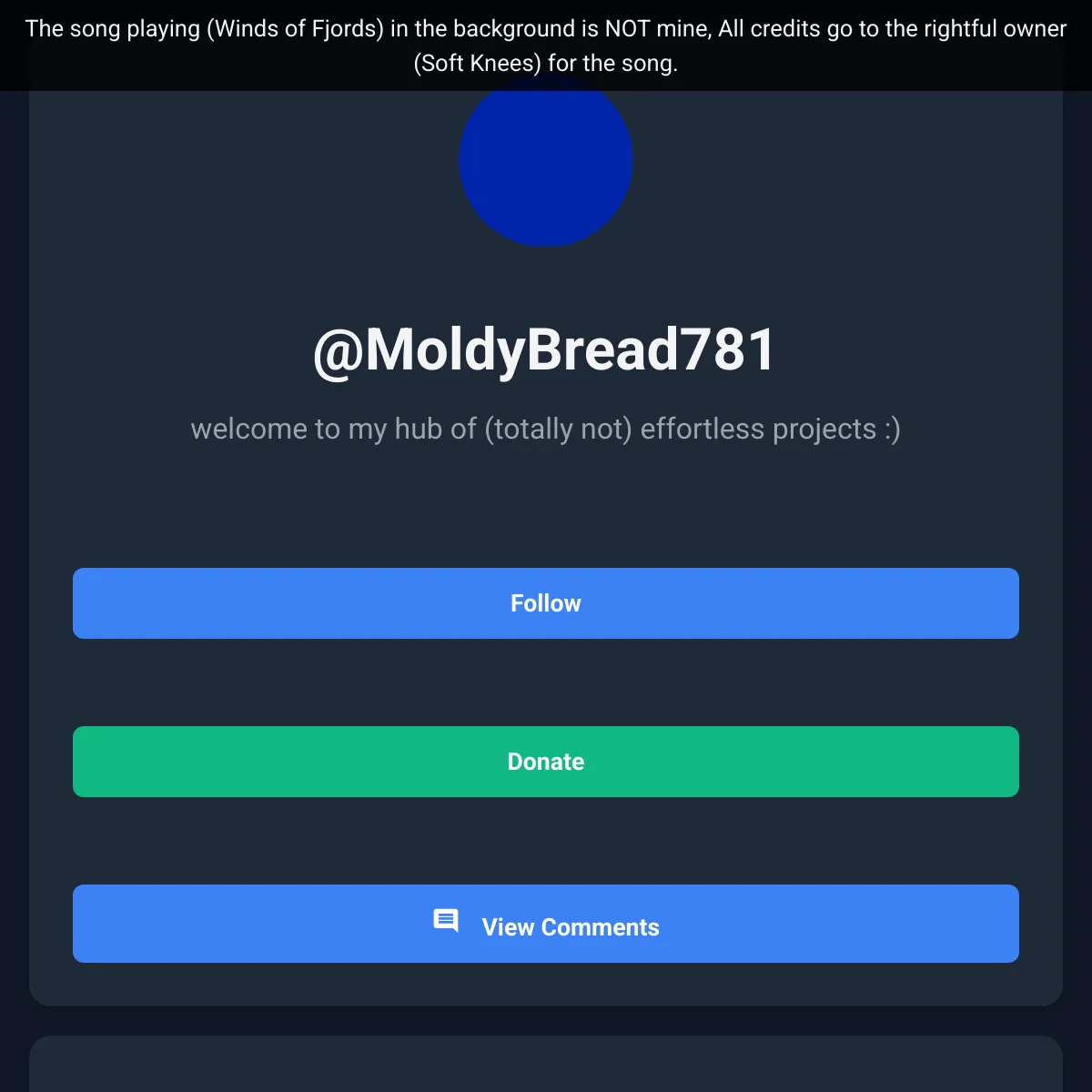 the project is loading