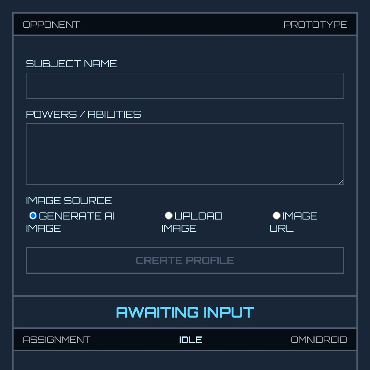 the project is loading