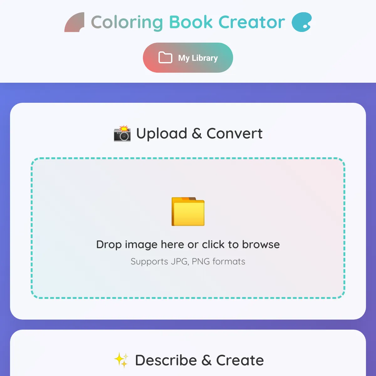 Coloring Book Creator