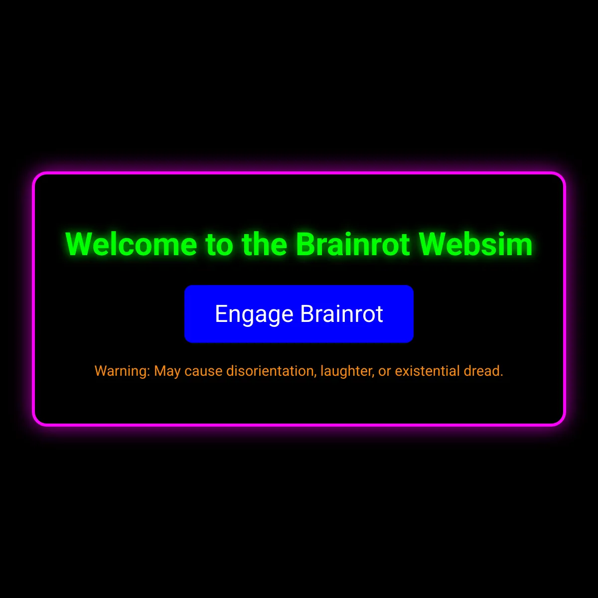 Brainrot Websim