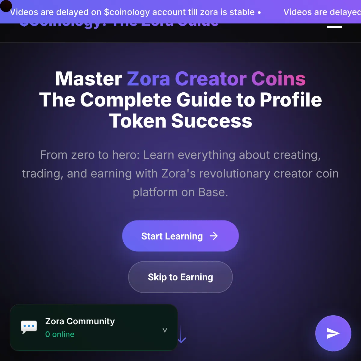 the project is loading