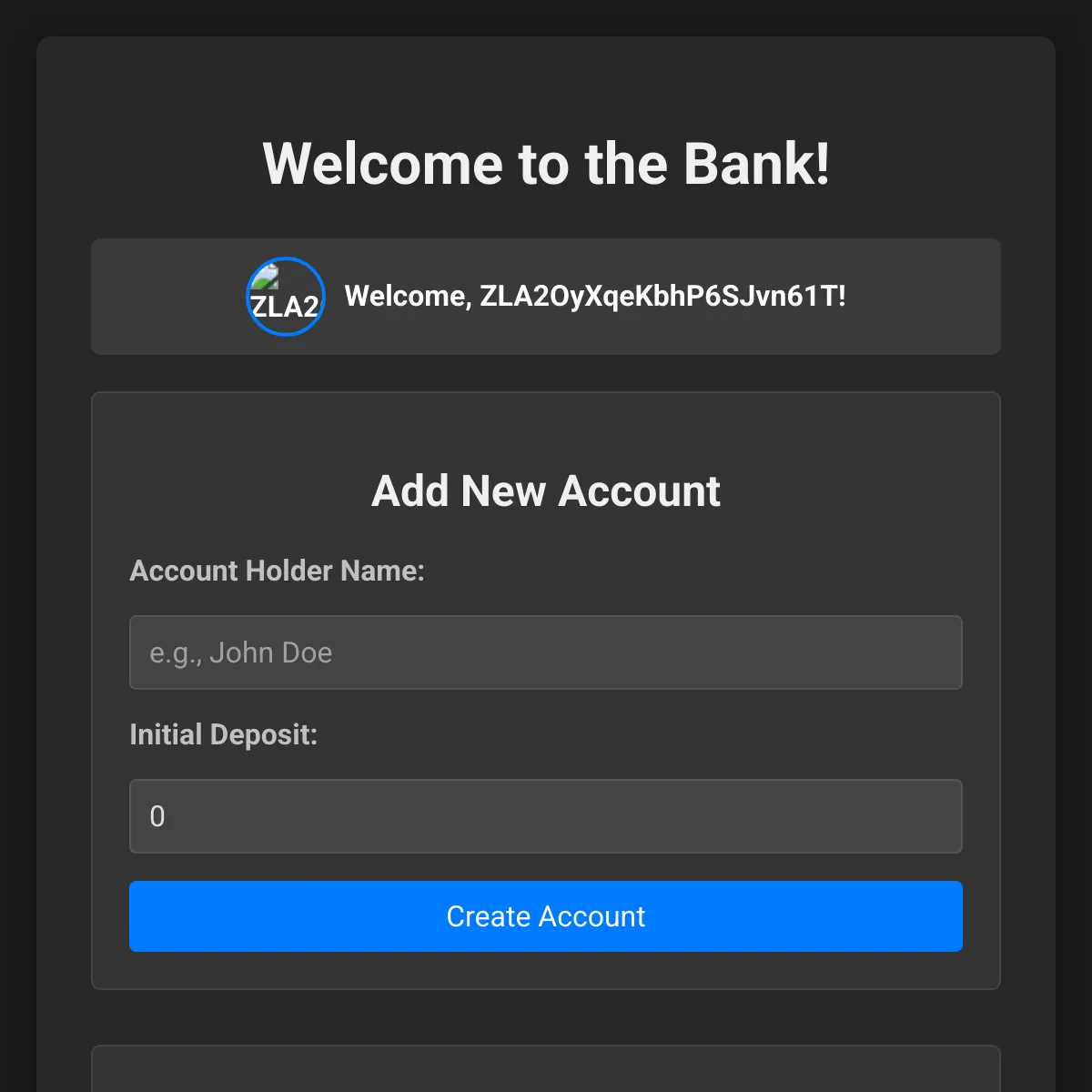 Simple Bank(beta)