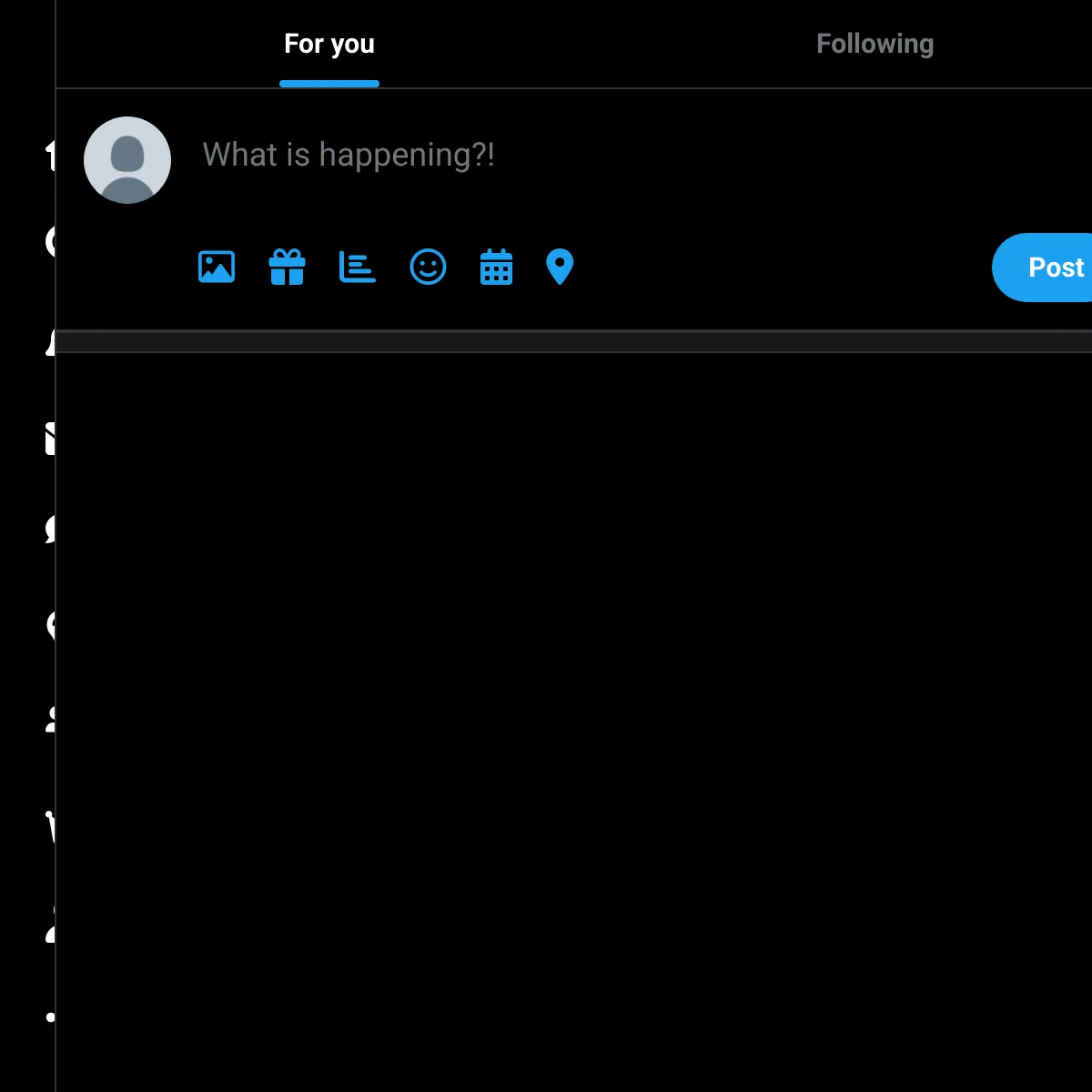 the project is loading