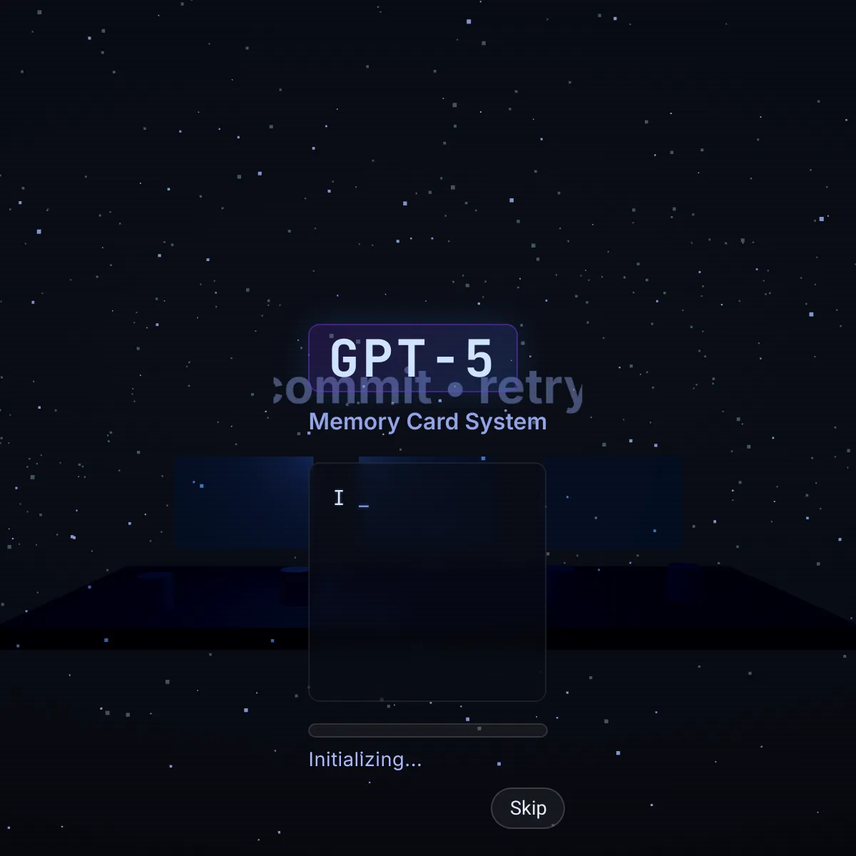 the project is loading