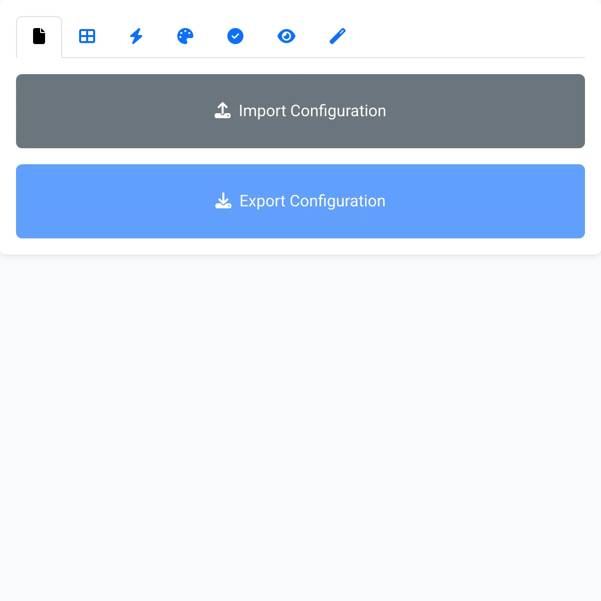 the project is loading