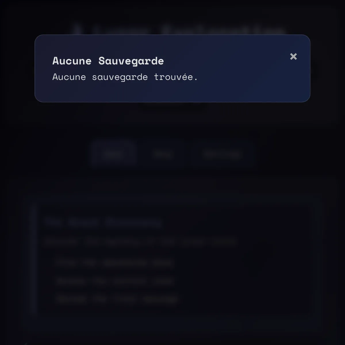 the project is loading