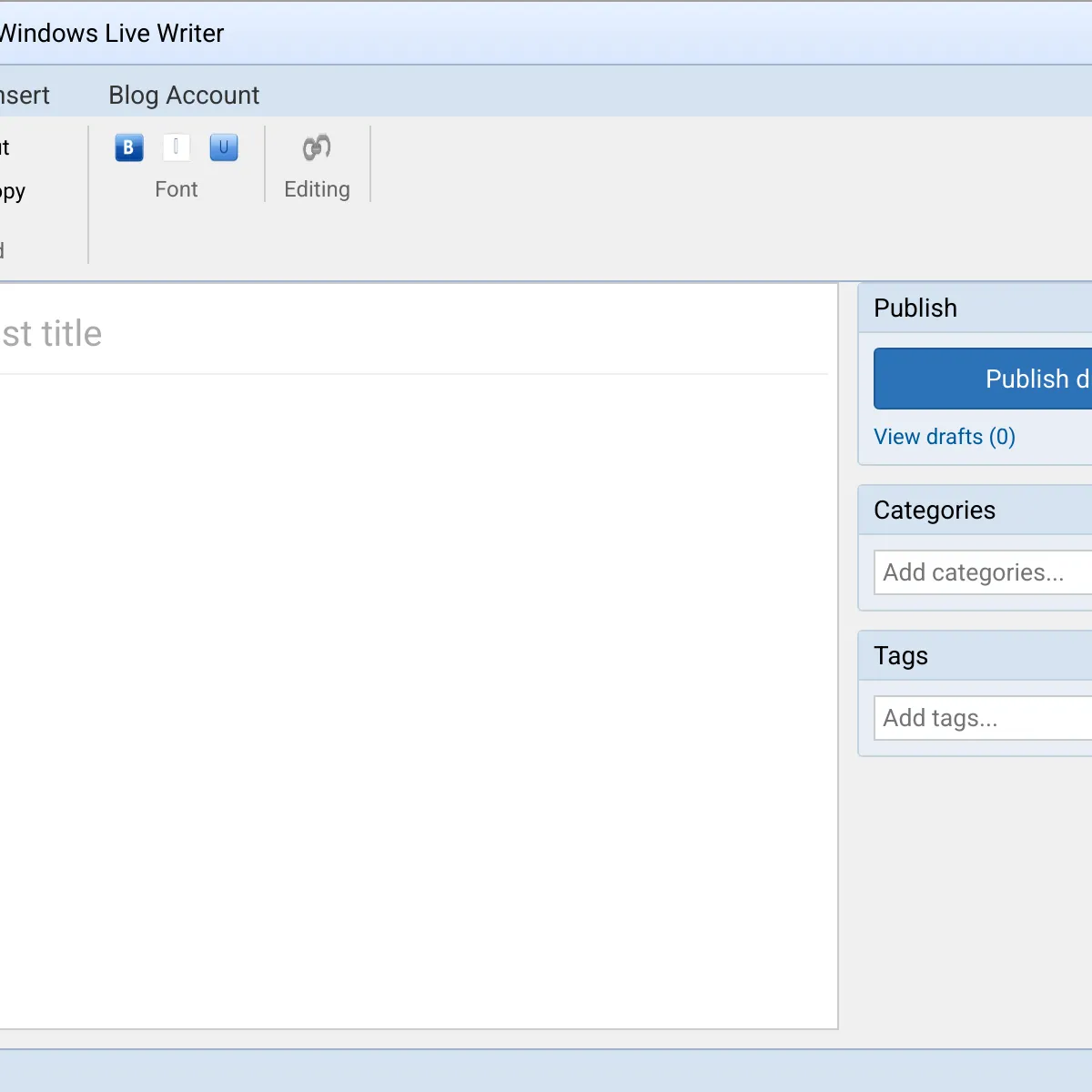 the project is loading