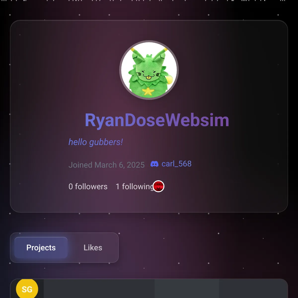 the project is loading