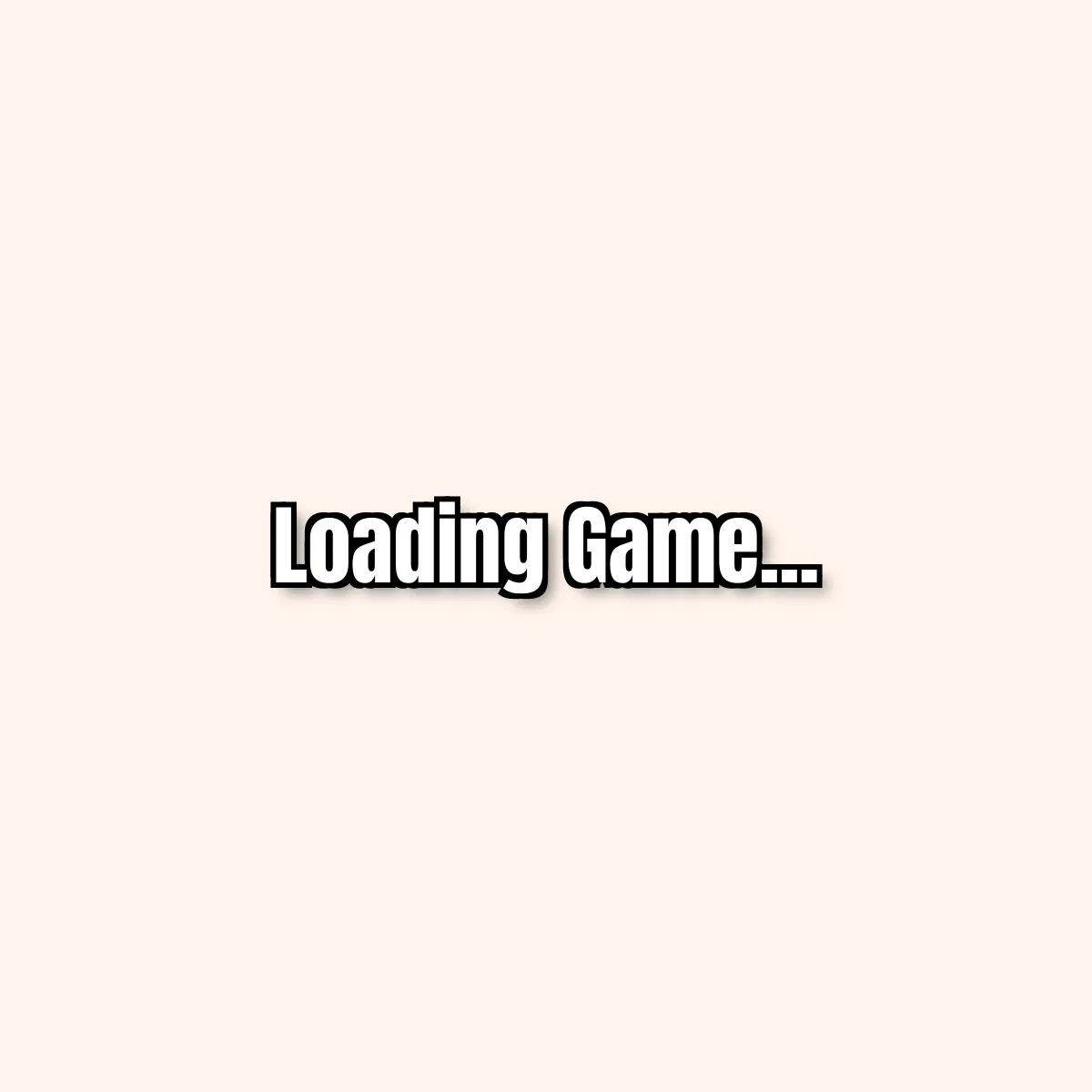 the project is loading