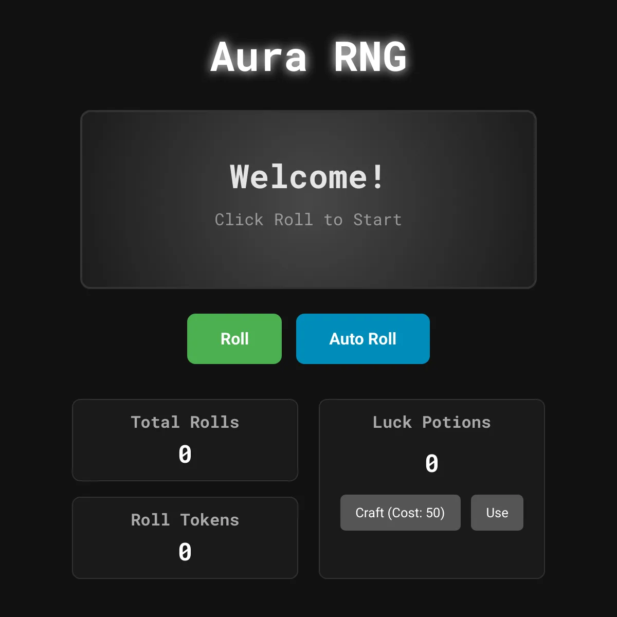 Aura RNG