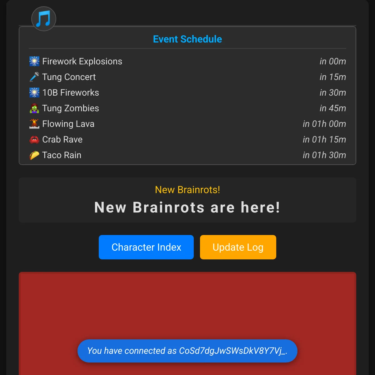 the project is loading