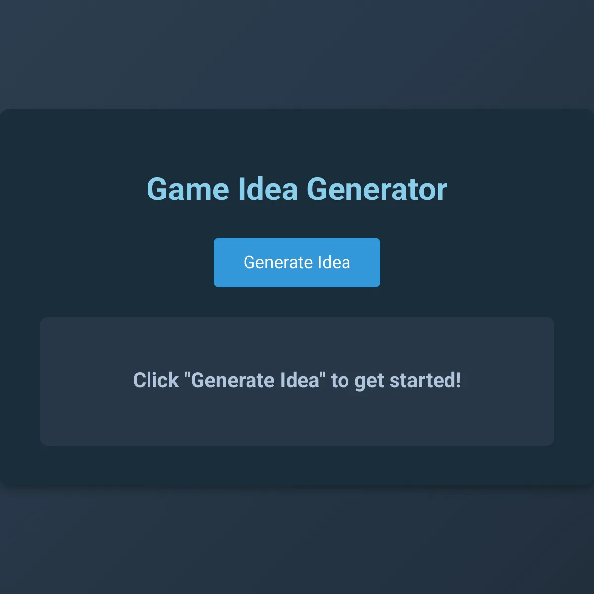 the project is loading