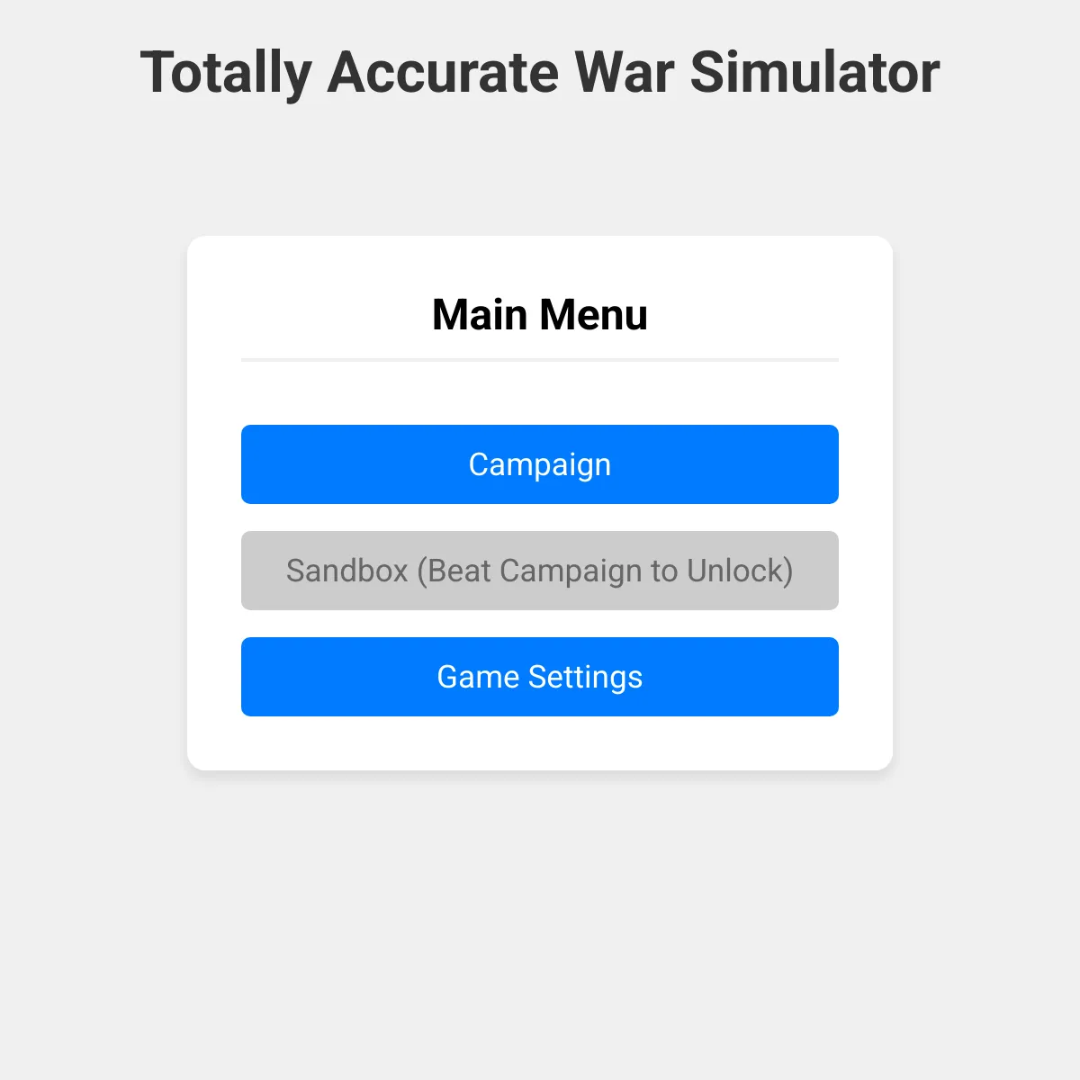 the project is loading
