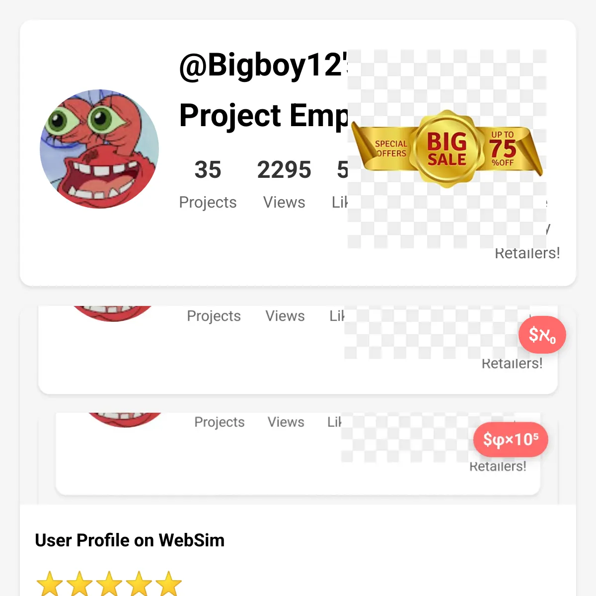 the project is loading