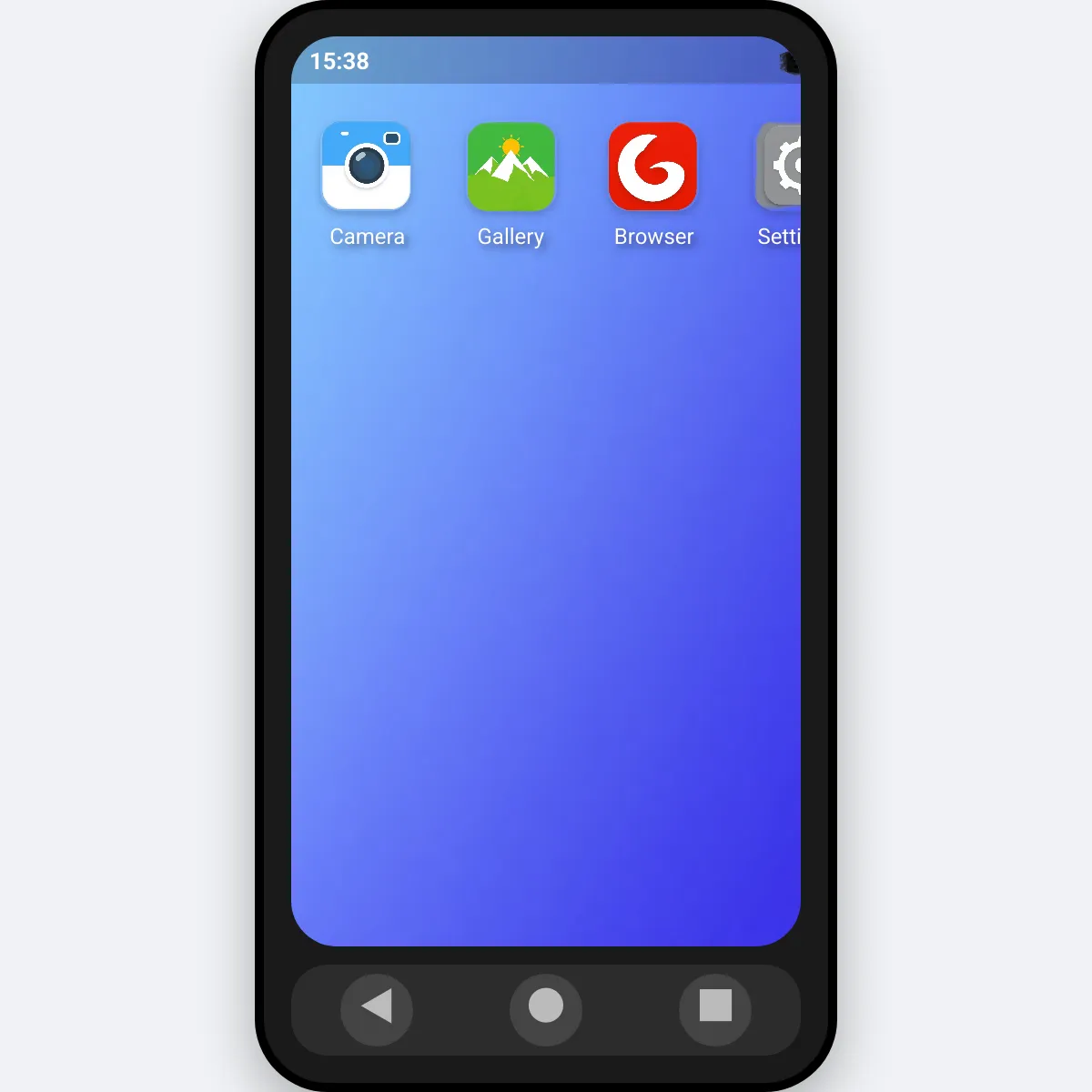 the project is loading