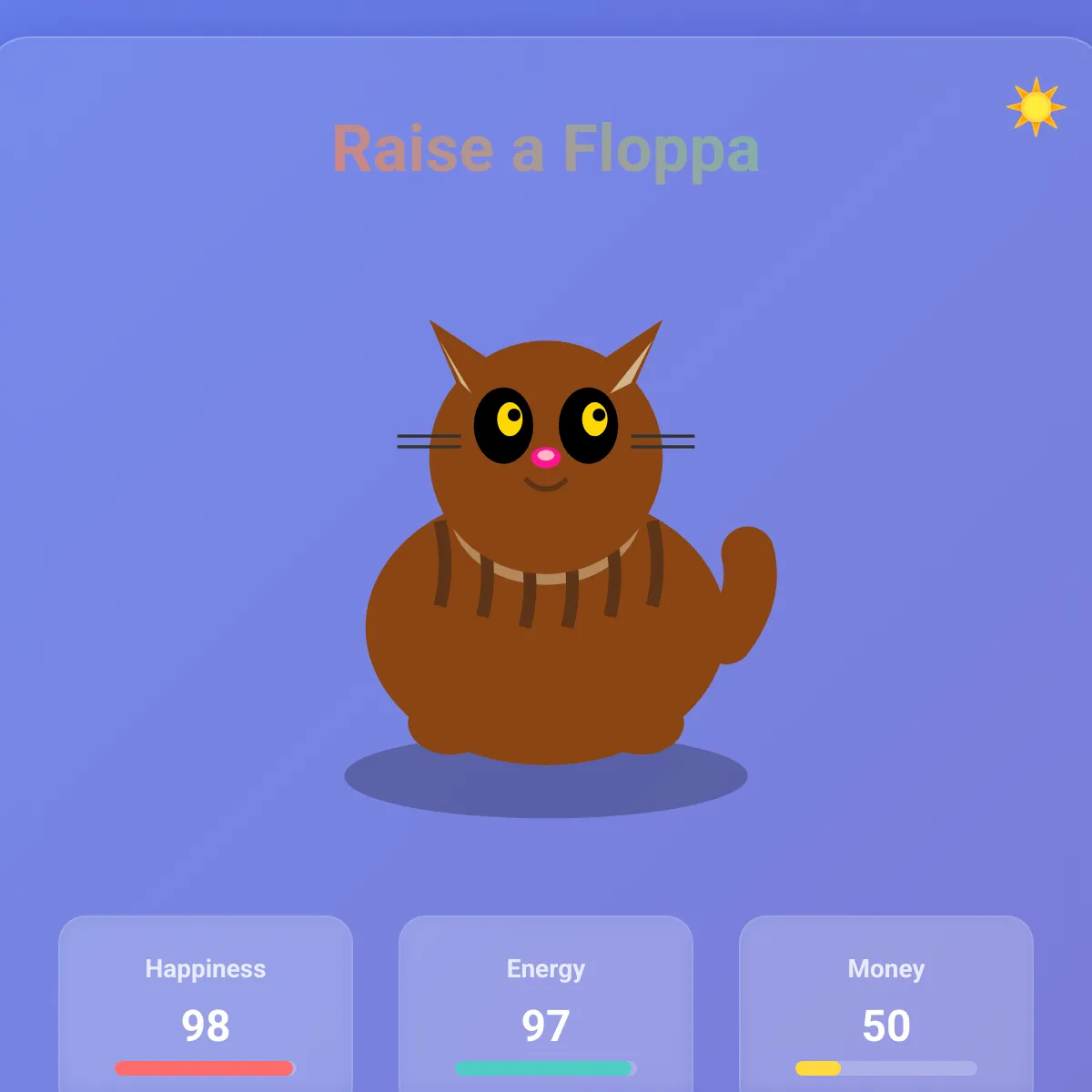Raise a Floppa - Virtual Pet Game