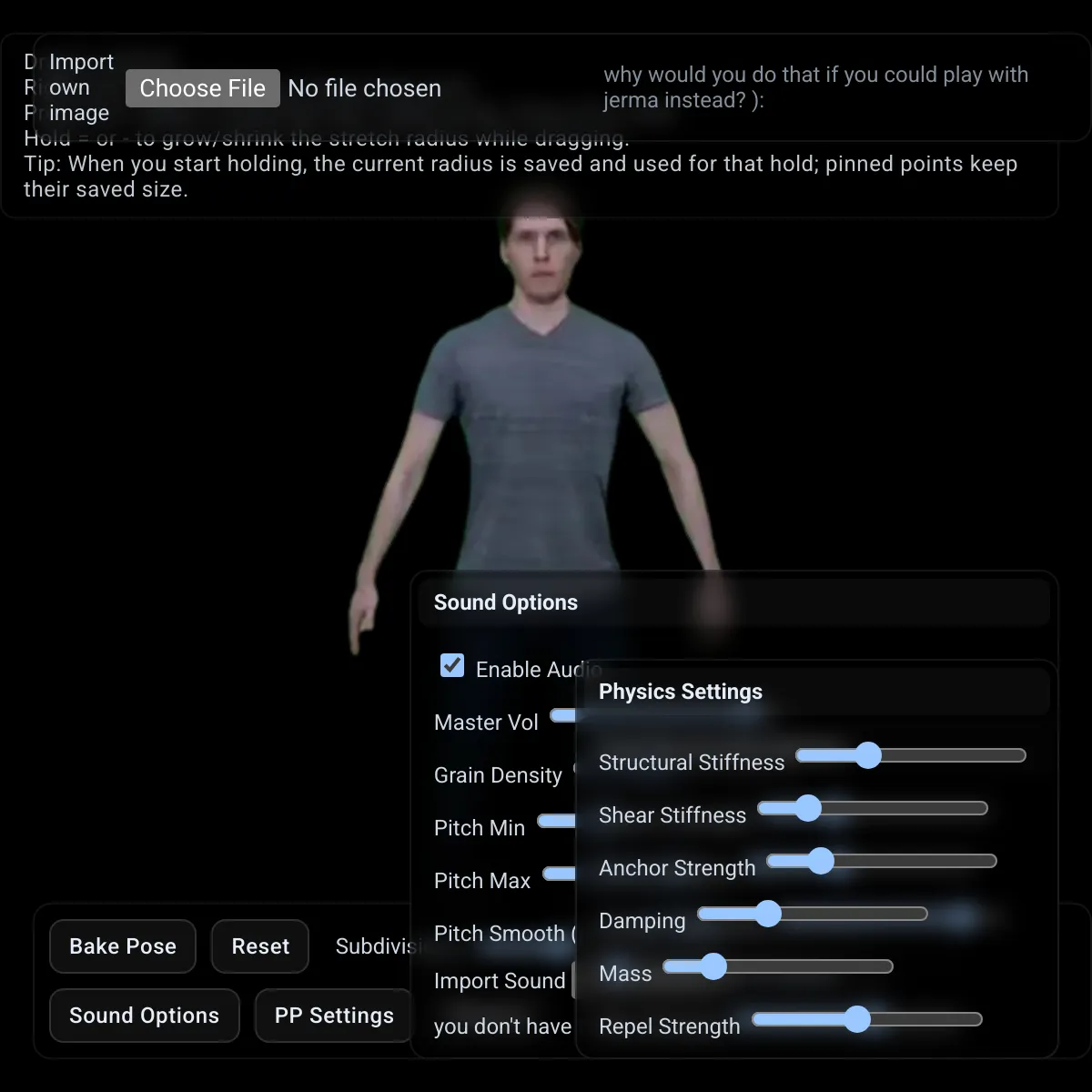 the project is loading