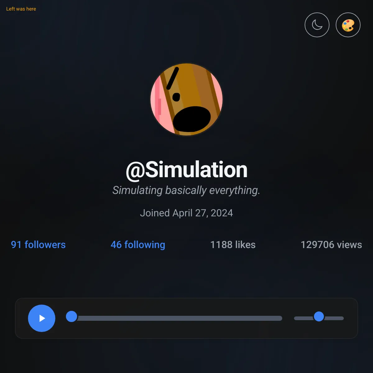 the project is loading