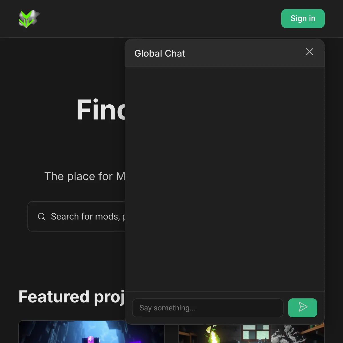 the project is loading