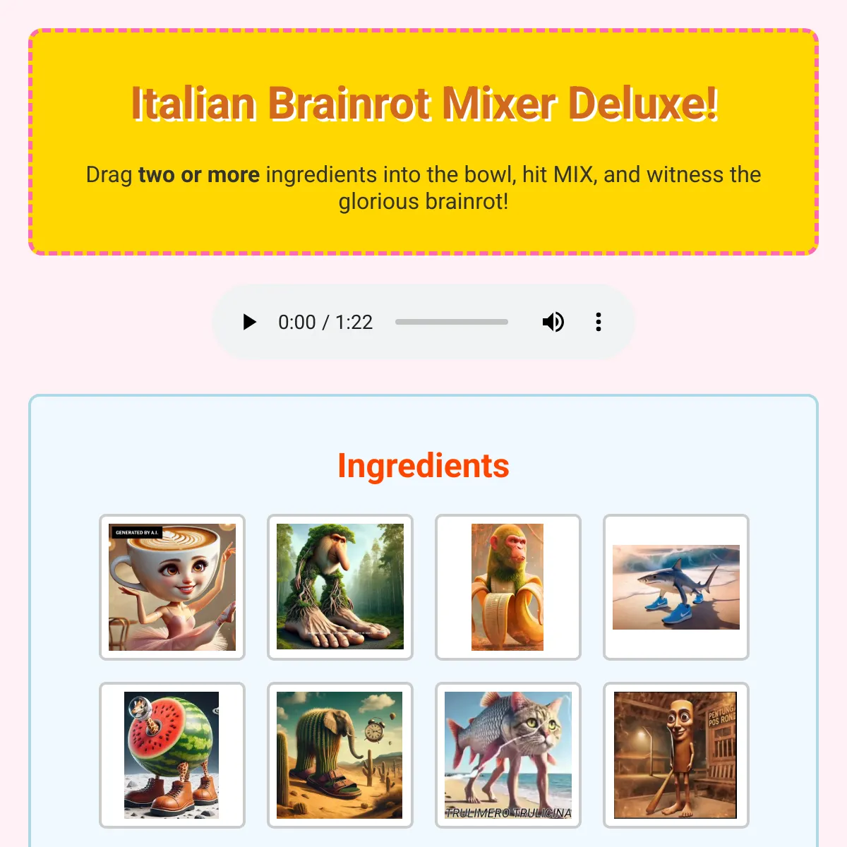 the project is loading