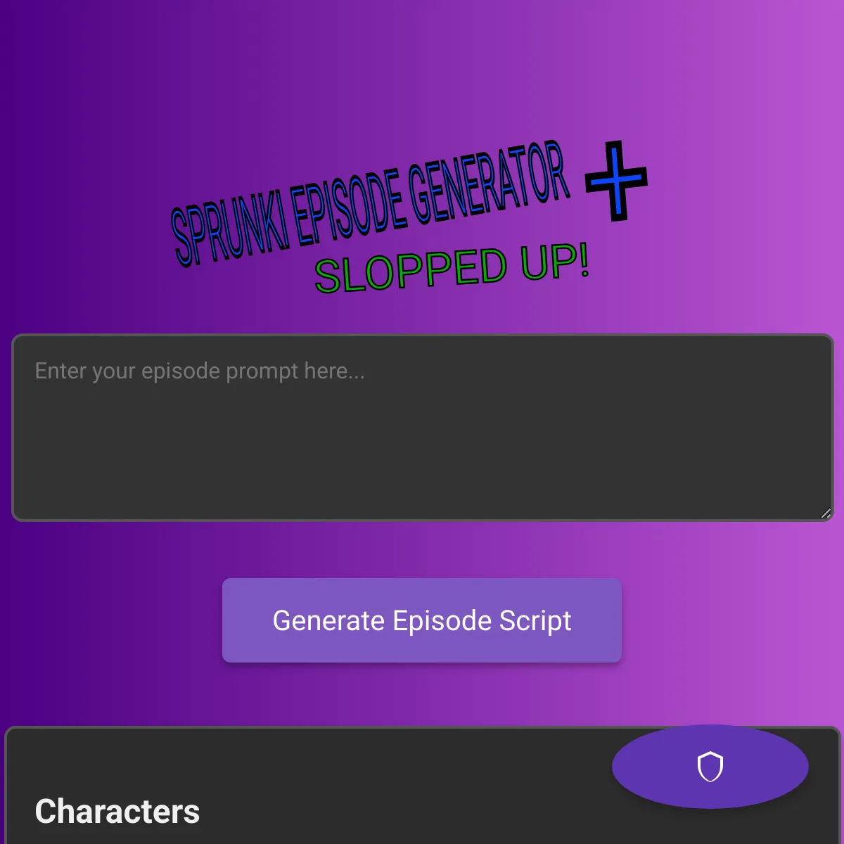 the project is loading