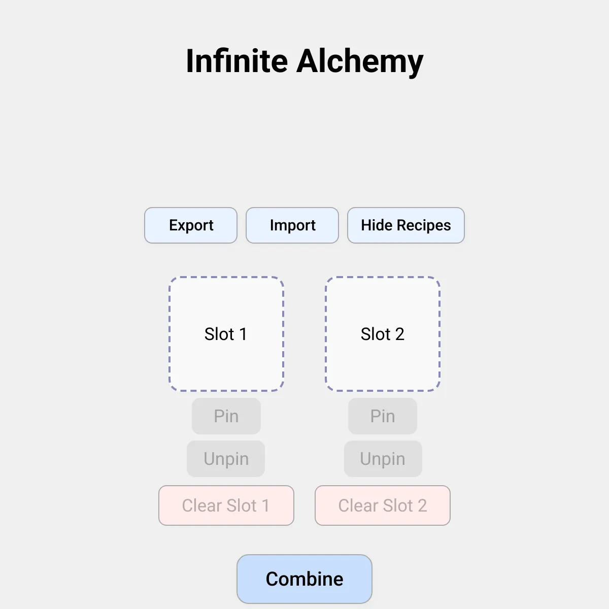 Infinite Alchemy (Remastered Version)