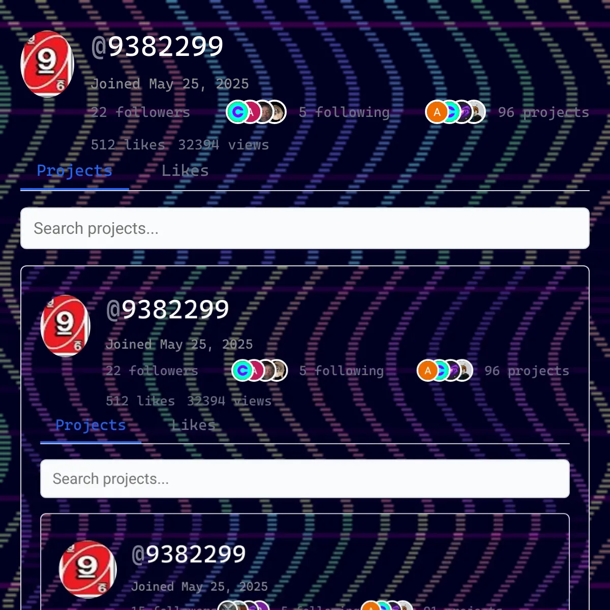 the project is loading