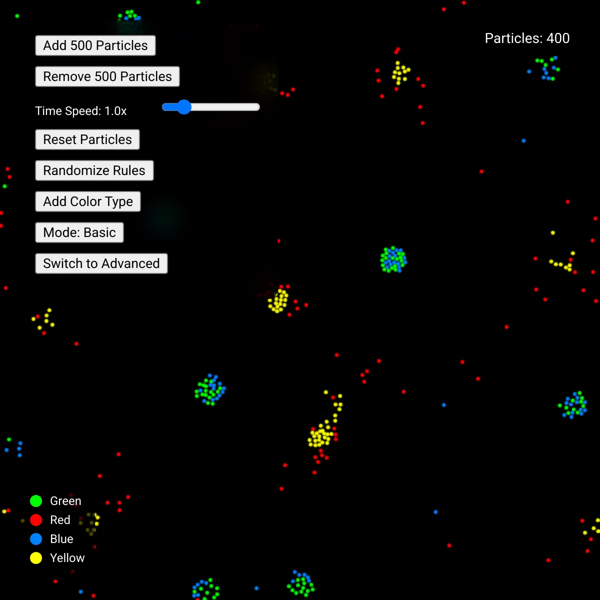 Particle Life Simulation