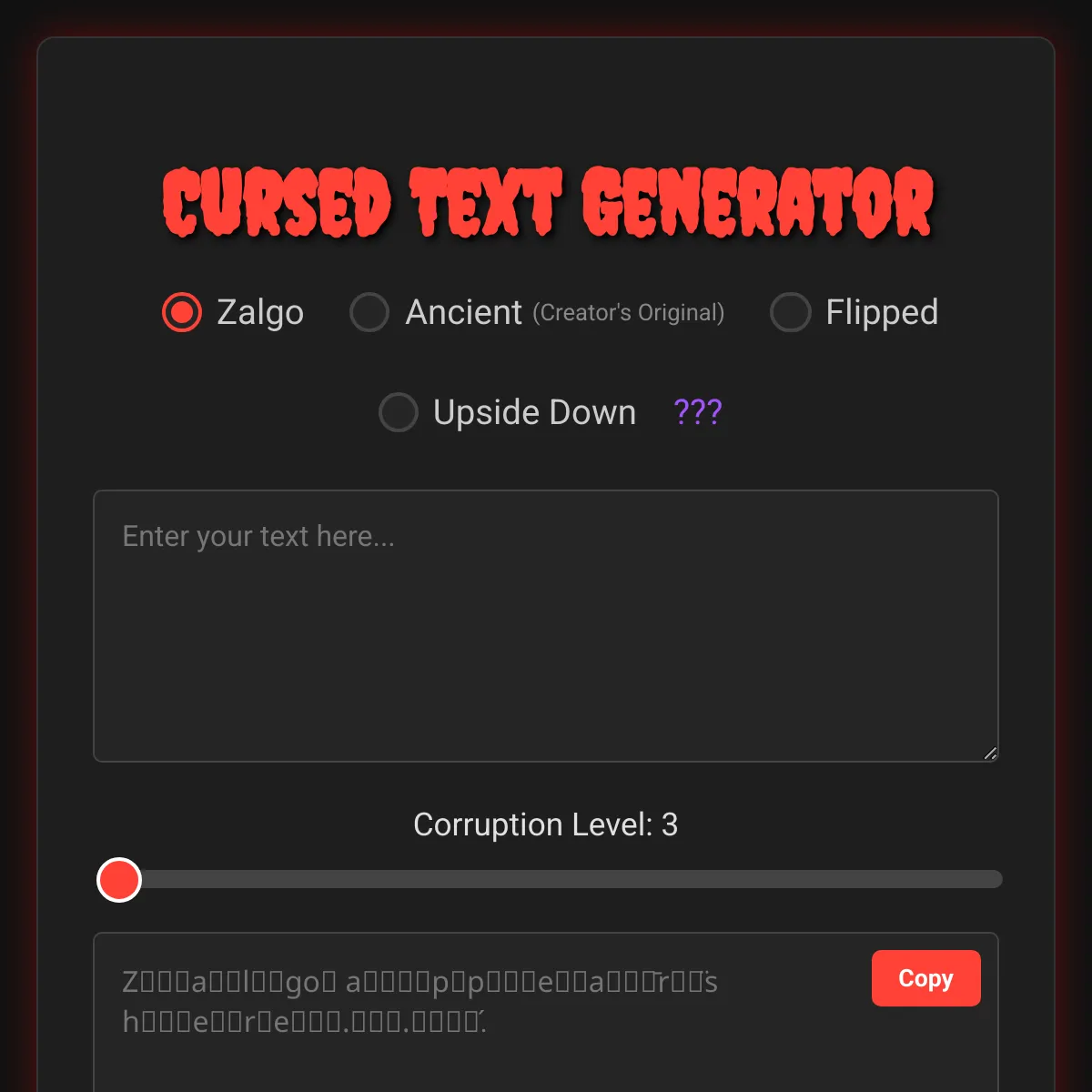 the project is loading