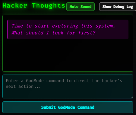 HackerSim 2 - Autonomous Hacker Terminal