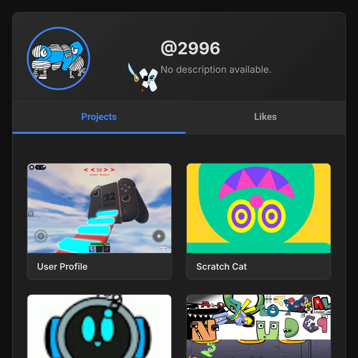 the project is loading