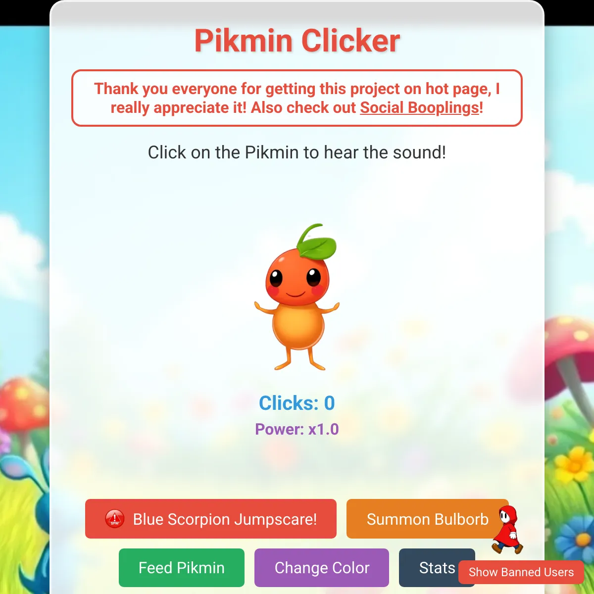 the project is loading