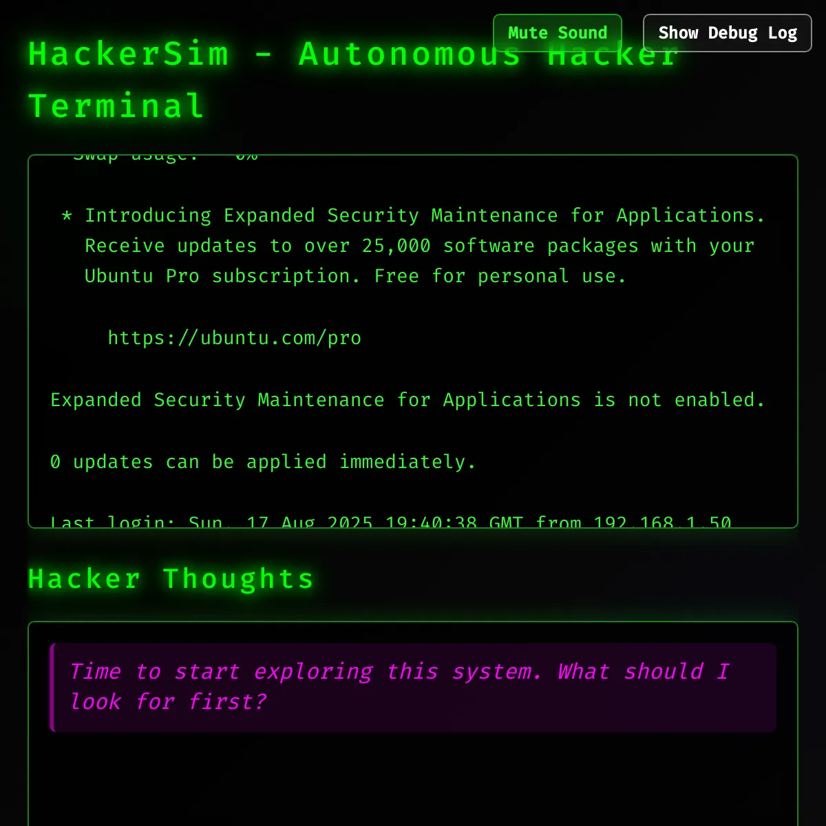 the project is loading