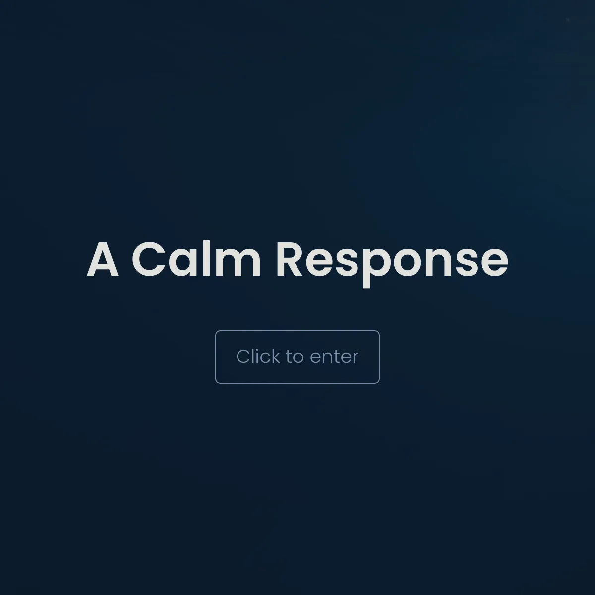 the project is loading