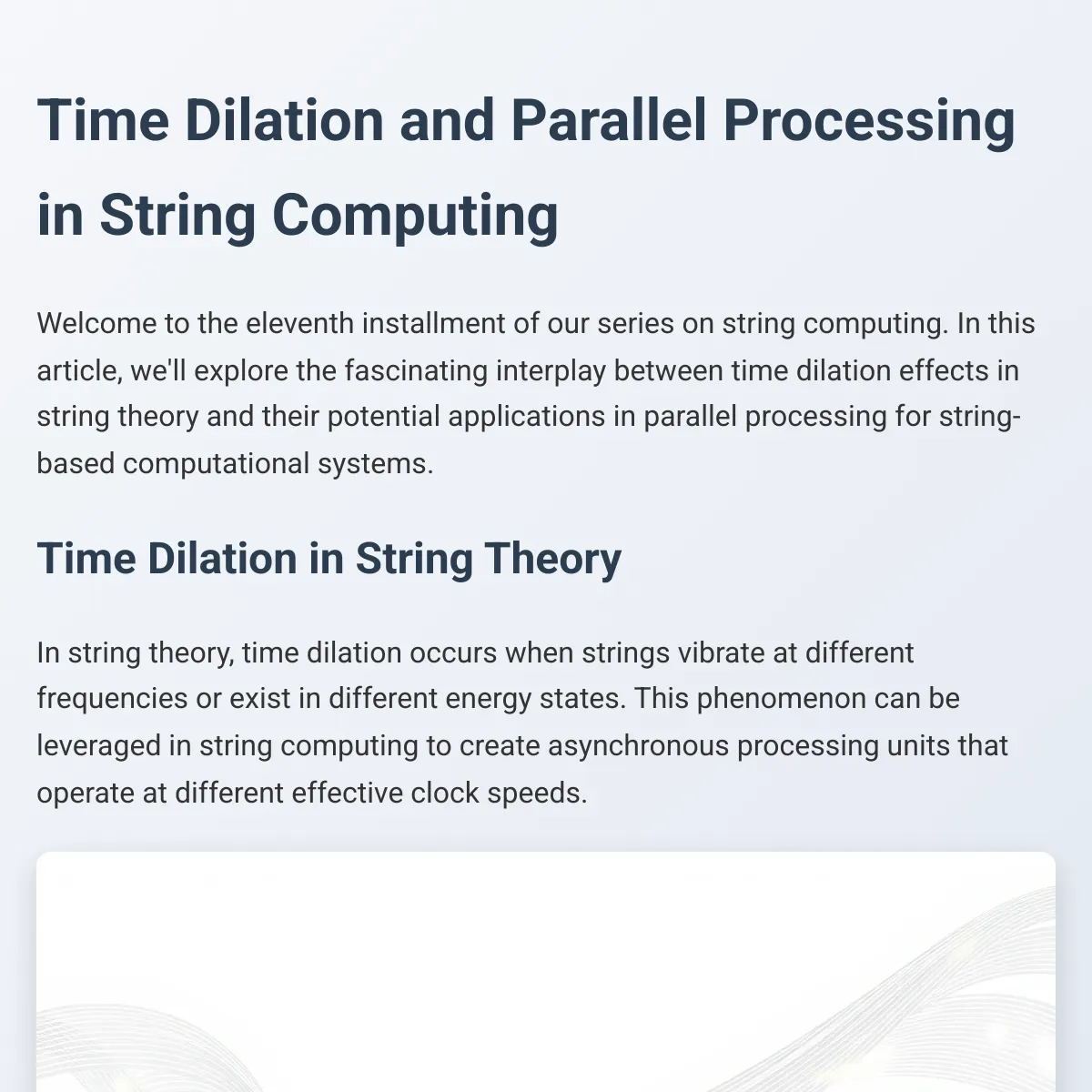 the project is loading