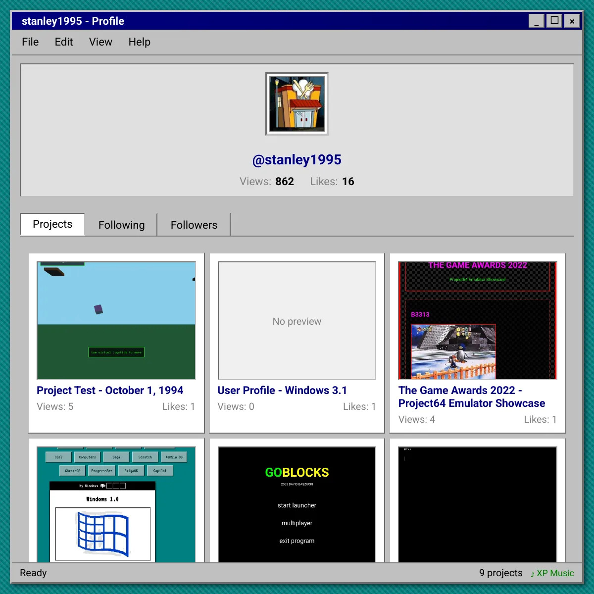 the project is loading