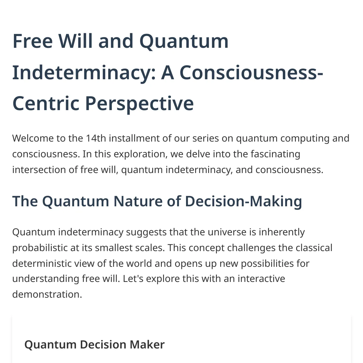 the project is loading