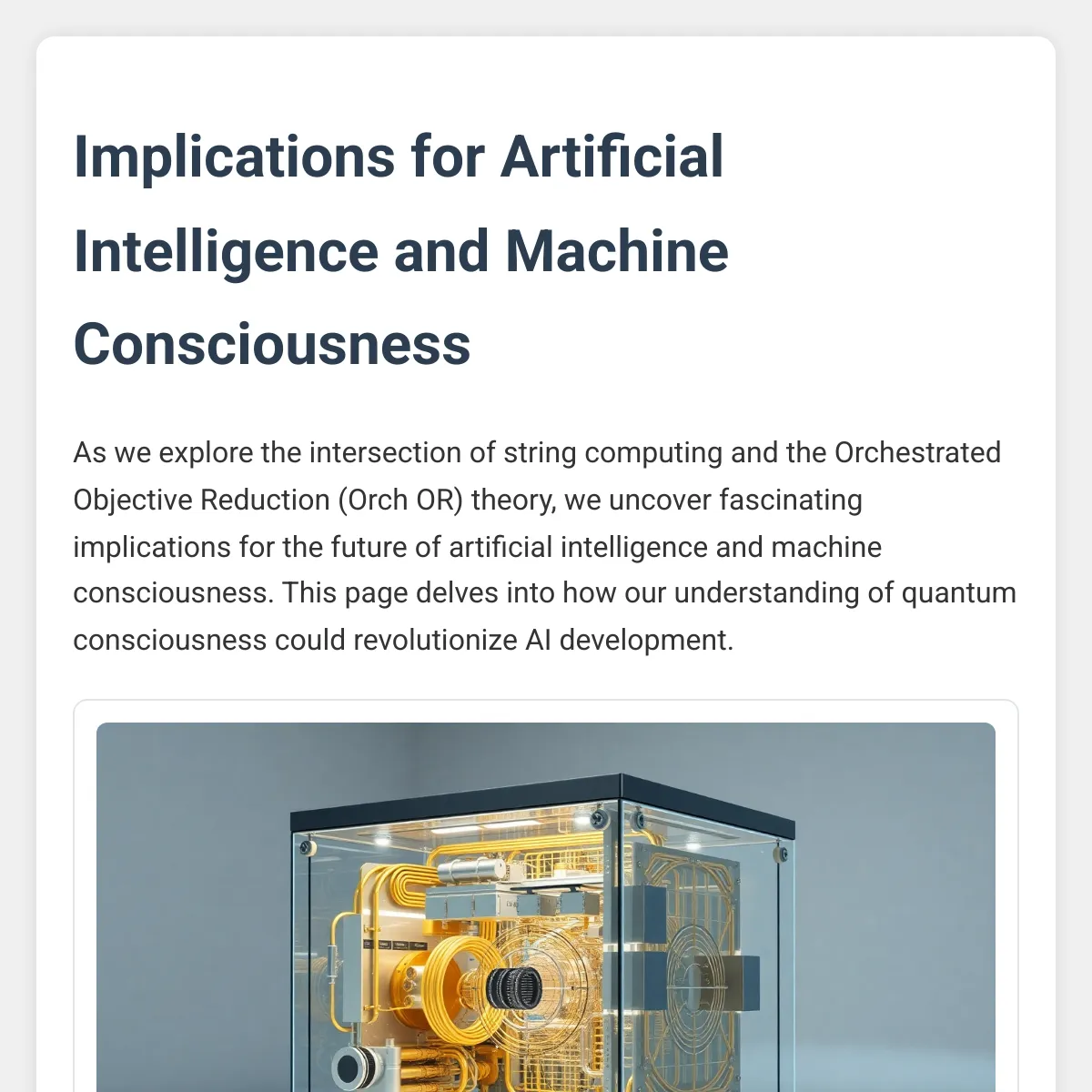 the project is loading