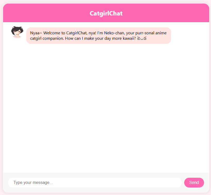 CatgirlChat - Your Anime Companion