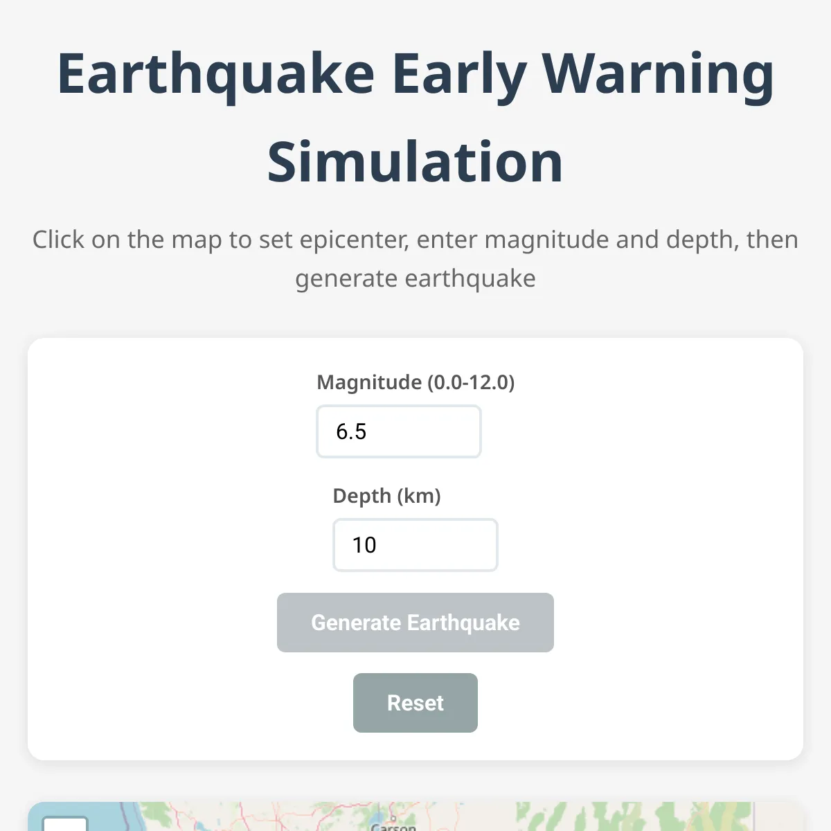 the project is loading