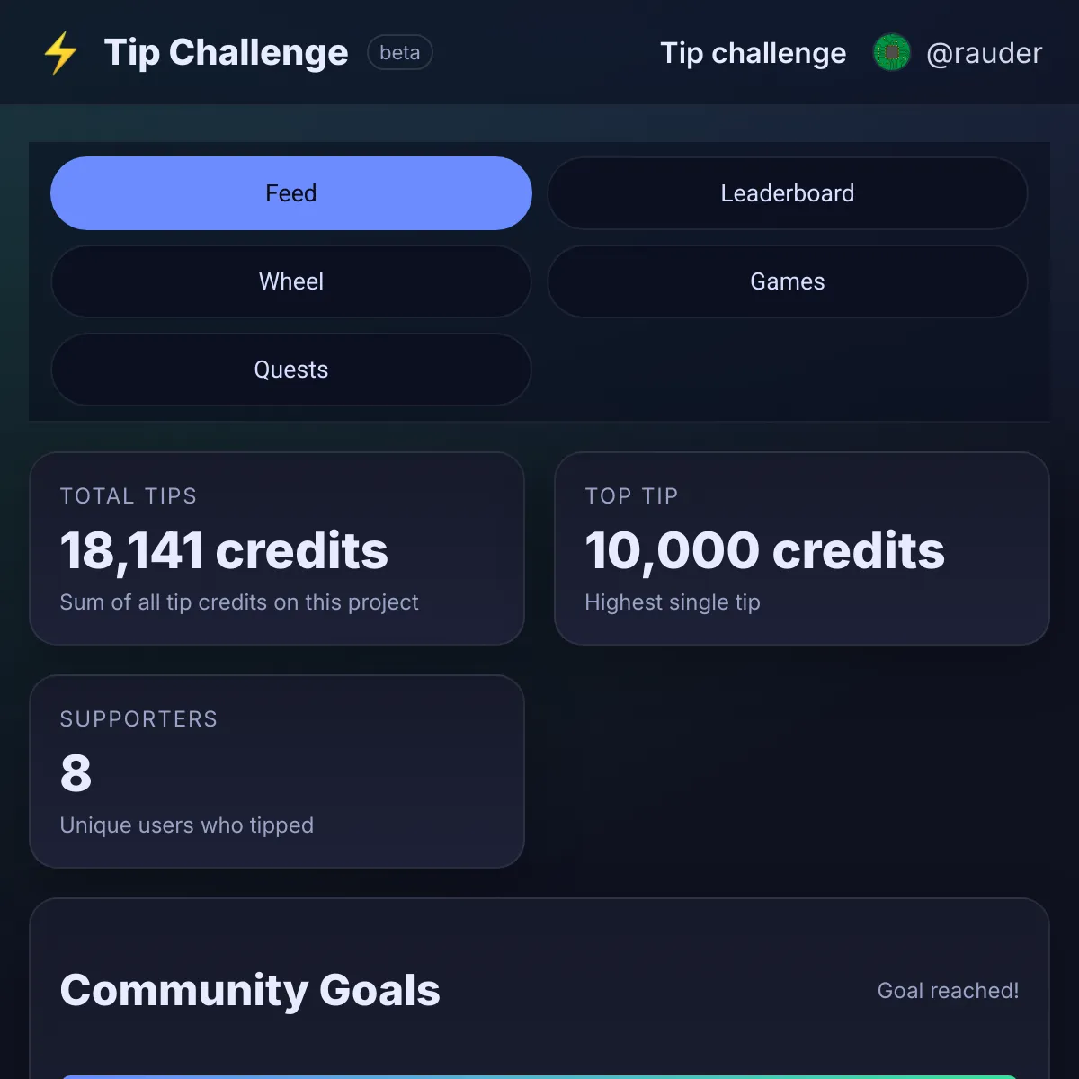 the project is loading