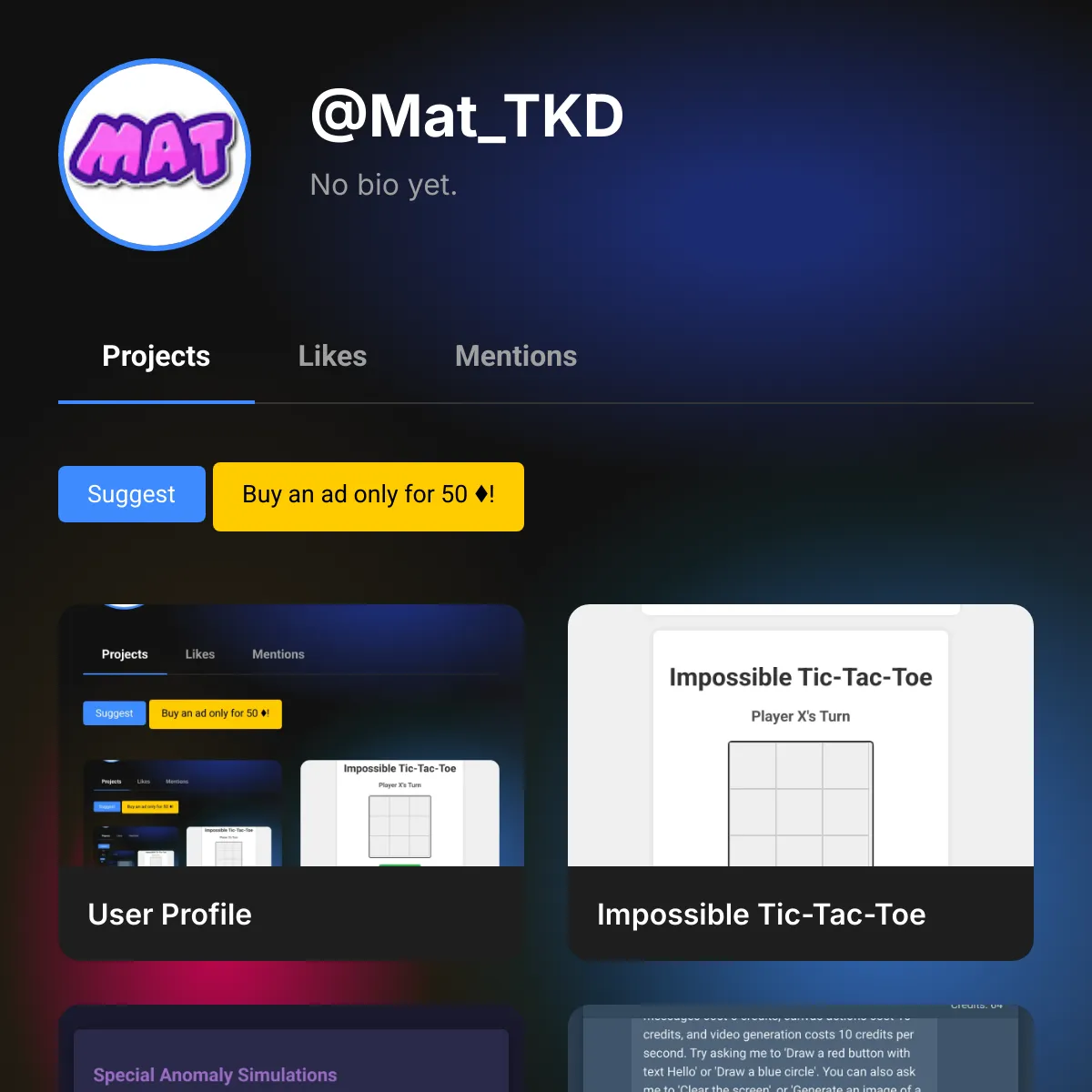 the project is loading