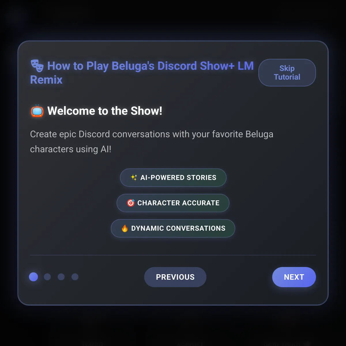 Beluga's Discord show+ LM
