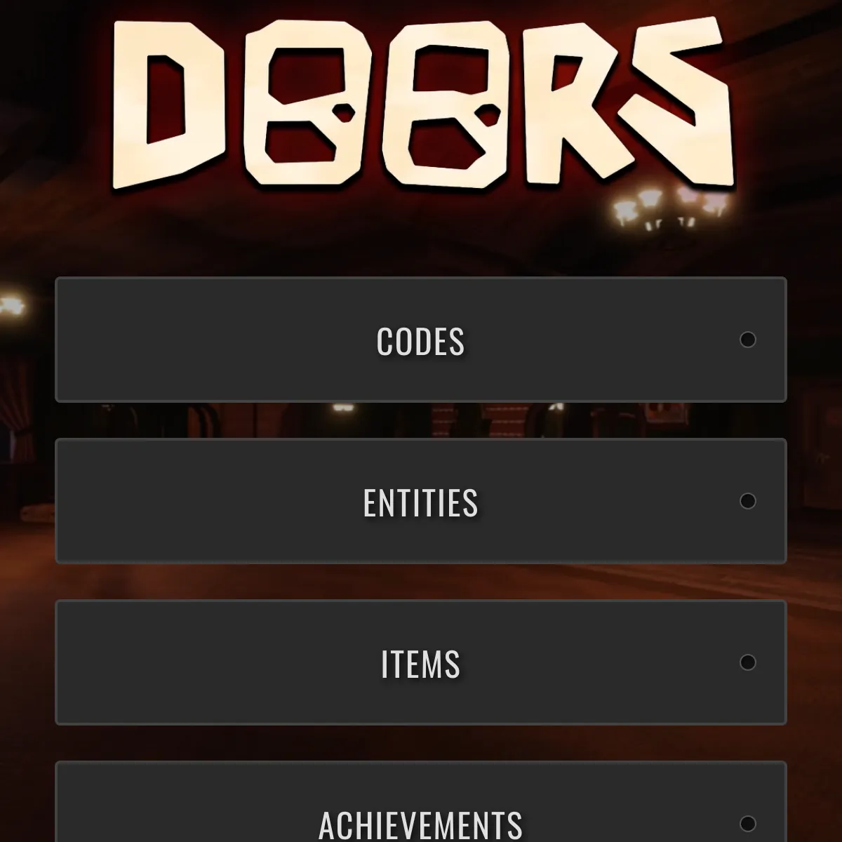 ROBLOX DOORS Codes